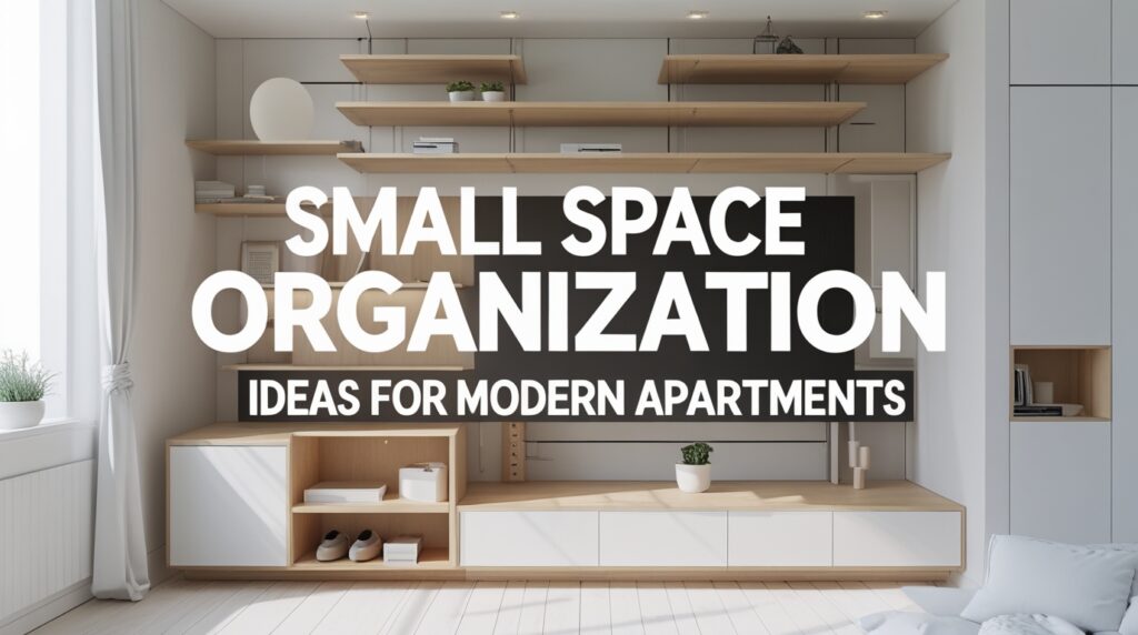 Small Space Organization Ideas for Modern Apartments