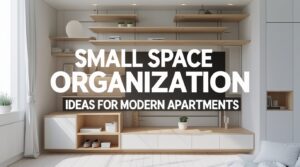 Small Space Organization Ideas for Modern Apartments